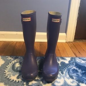Purple Hunter Rain Boots